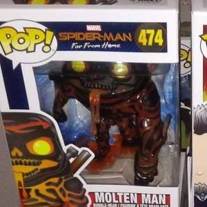 Molten man funko pop mint